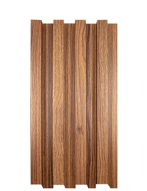 Lambrin de madera y plástico 4 piezas