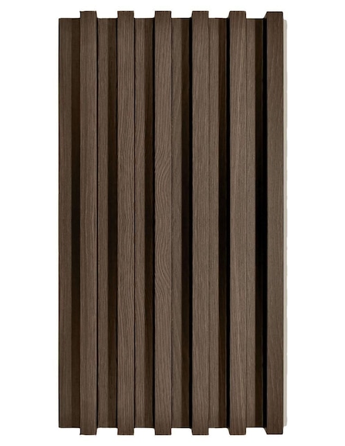 Lambrin de madera y plástico 10 piezas