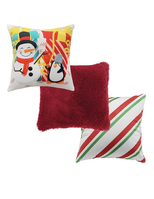 Set de cojín decorativo coprire navideño