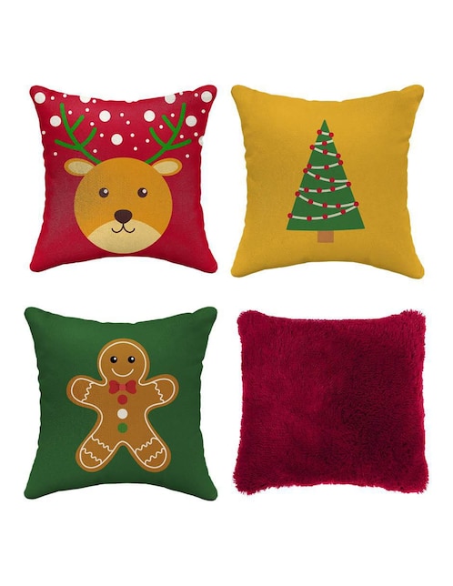 Set de cojín decorativo navideño Coprire Navidad