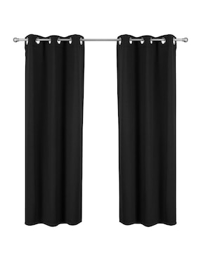 Cortina Blackout Esquimal alta densidad 2 piezas