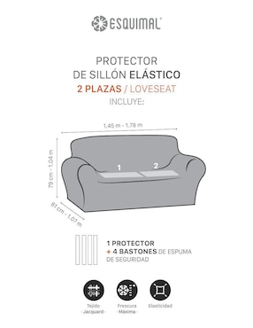 Funda sofá antideslizante Esquimal
