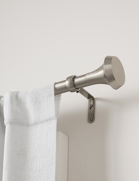 Cortinero de acero Umbra Ella PTM043