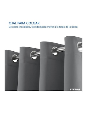 Cortina doble Black out Styrka