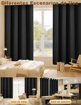 Set cortina black out Genérica