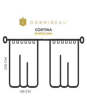 Cortina Dimout Dormireal Barcelona