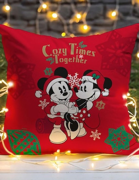 Cojín decorativo Providencia Reversible Christmas Mickey