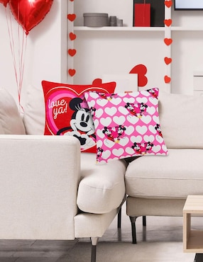 Cojín decorativo Providencia reversible Latido Mickey Mouse