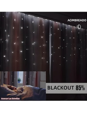 Cortina doble black out Xtellar