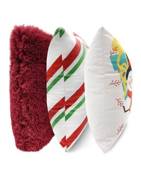 Set de cojín decorativo coprire navideño