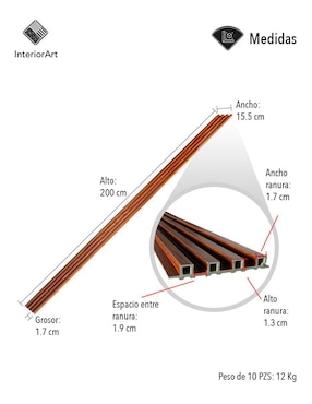 Lambrin Interiorart 10 piezas