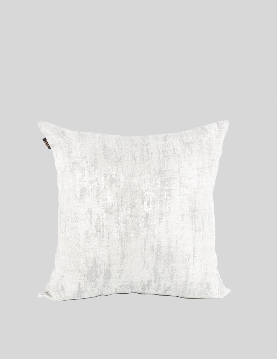 COJÍN MARBLE, PLATEADO, 50 X 50 CM CASA