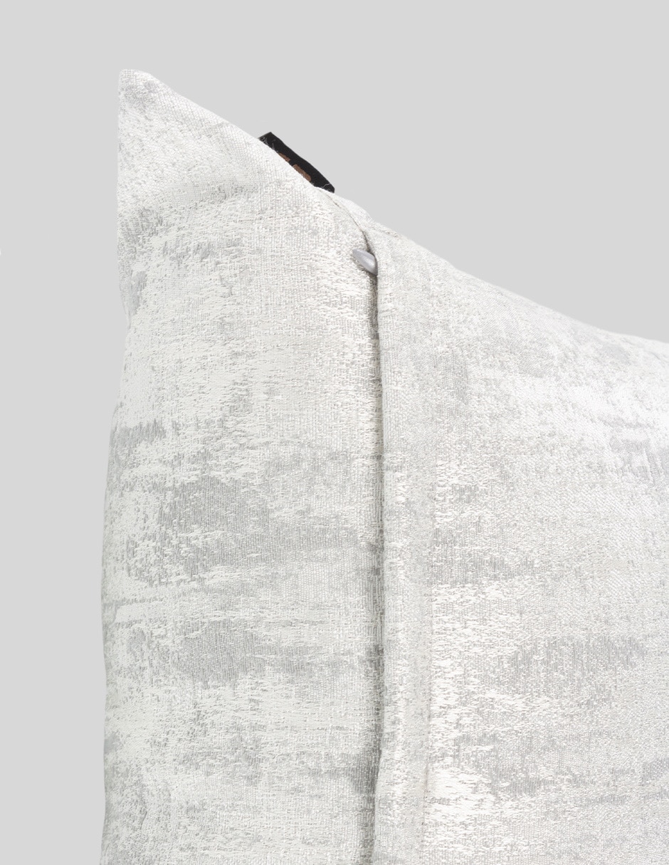 COJÍN MARBLE, PLATEADO, 50 X 50 CM CASA