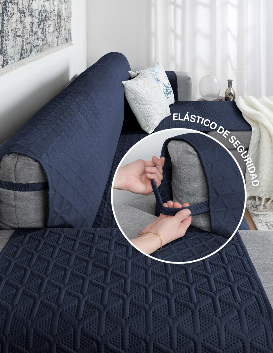Funda sofá no "piezas" real textil tipo l