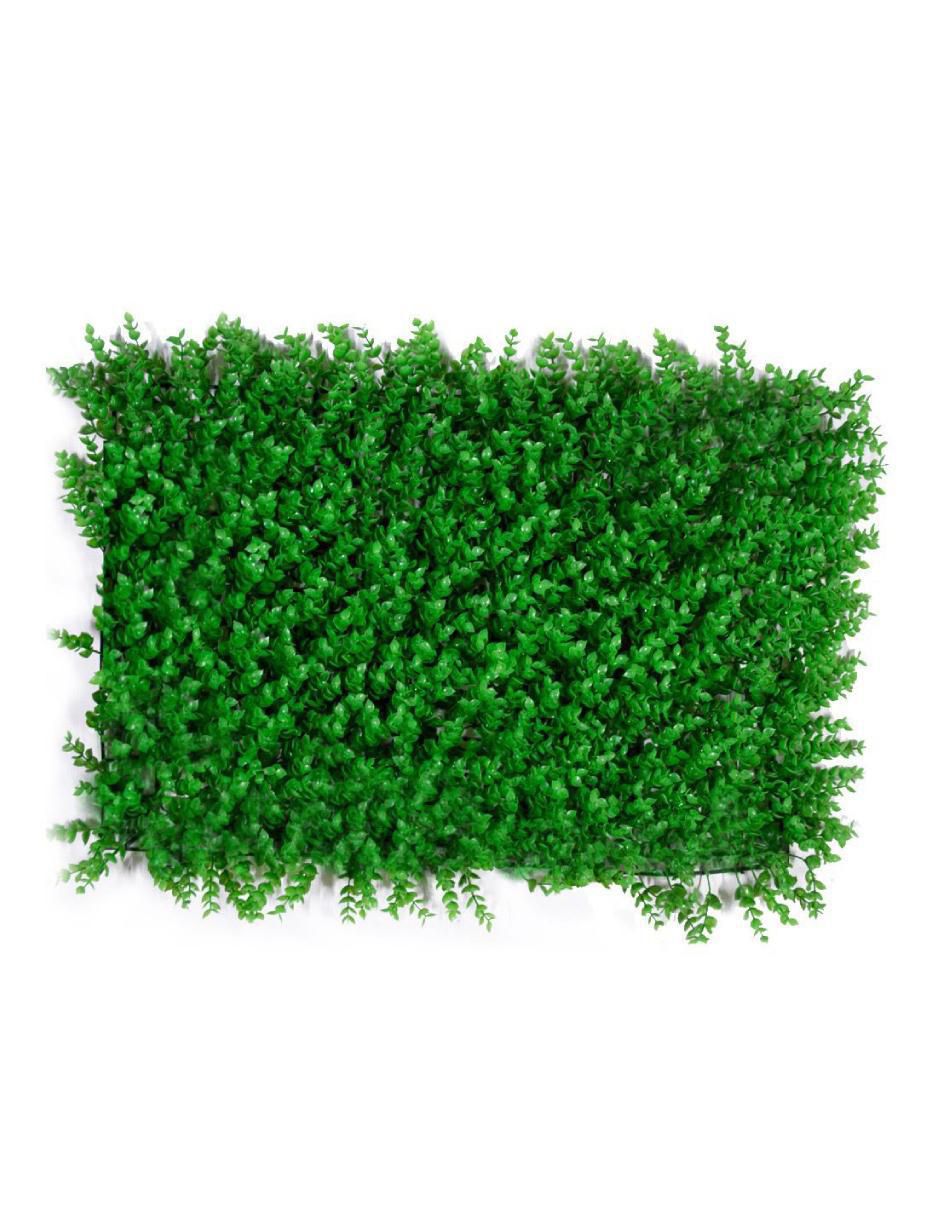 Muro verde de plástico 1