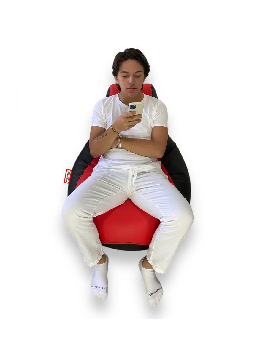 "sillón puff" mundo puff puff pera gamer adulto
