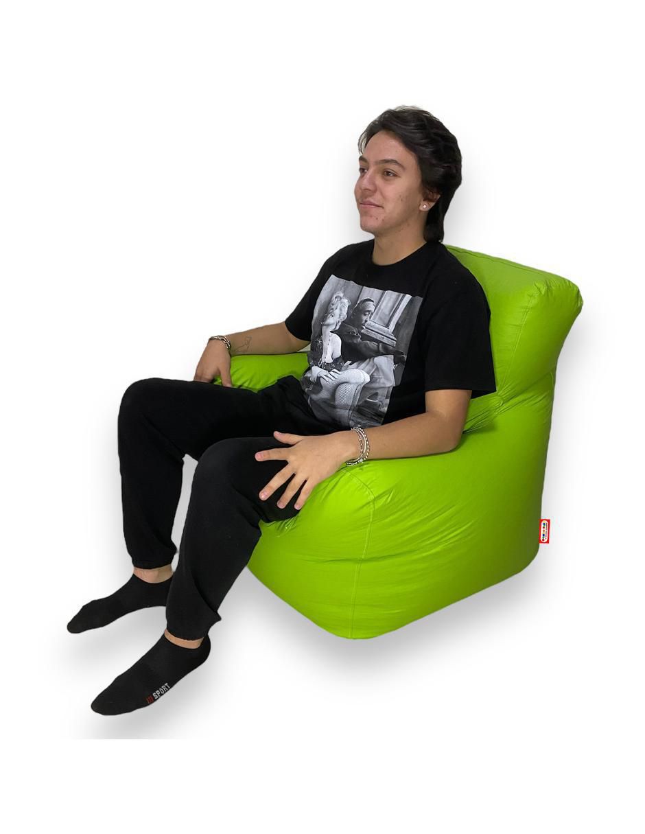 Sillón Mundo Puff Descansabrazos Jr