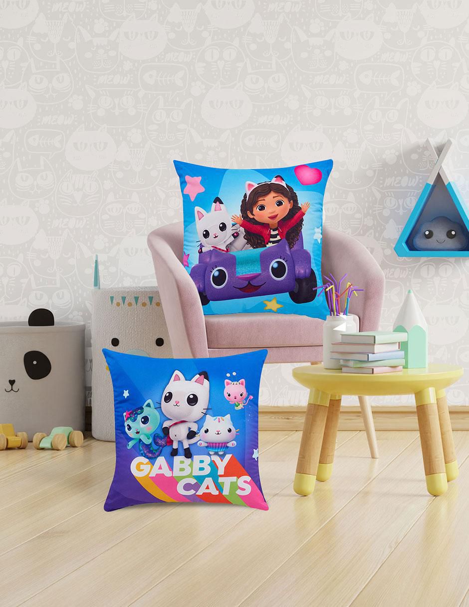 Cojín decorativo Reversible Gabby Cats 3