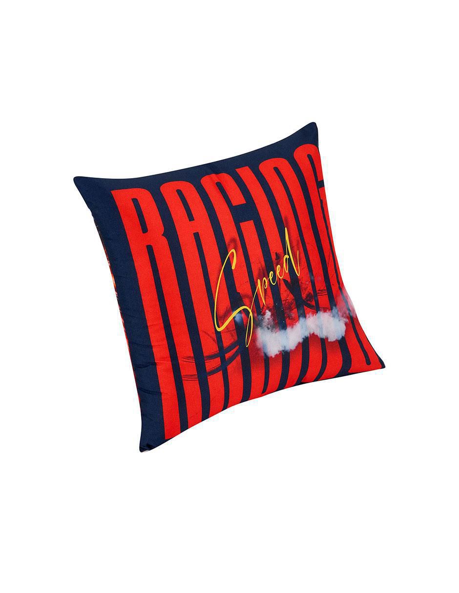 Cojín decorativo Racing Red  reversible 4