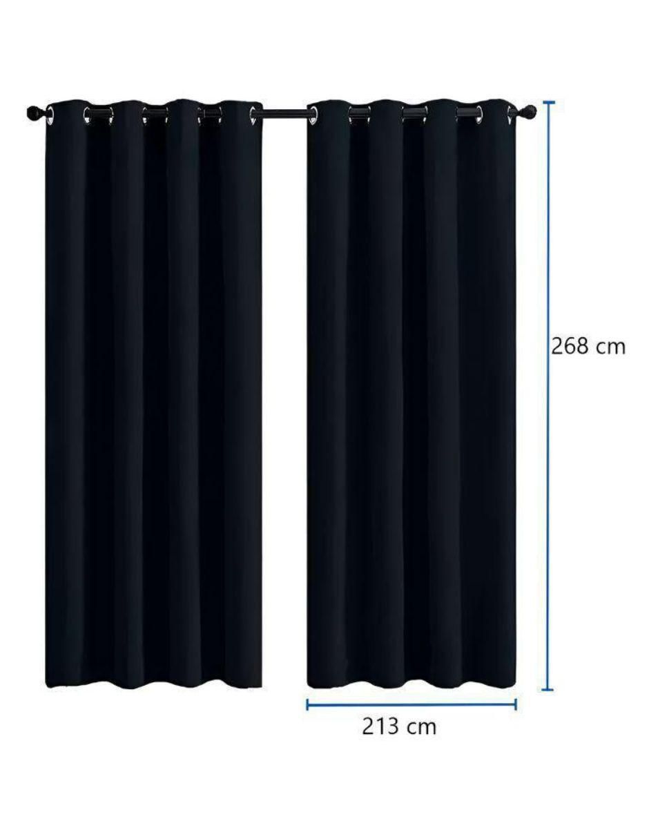 Set cortina black out 4