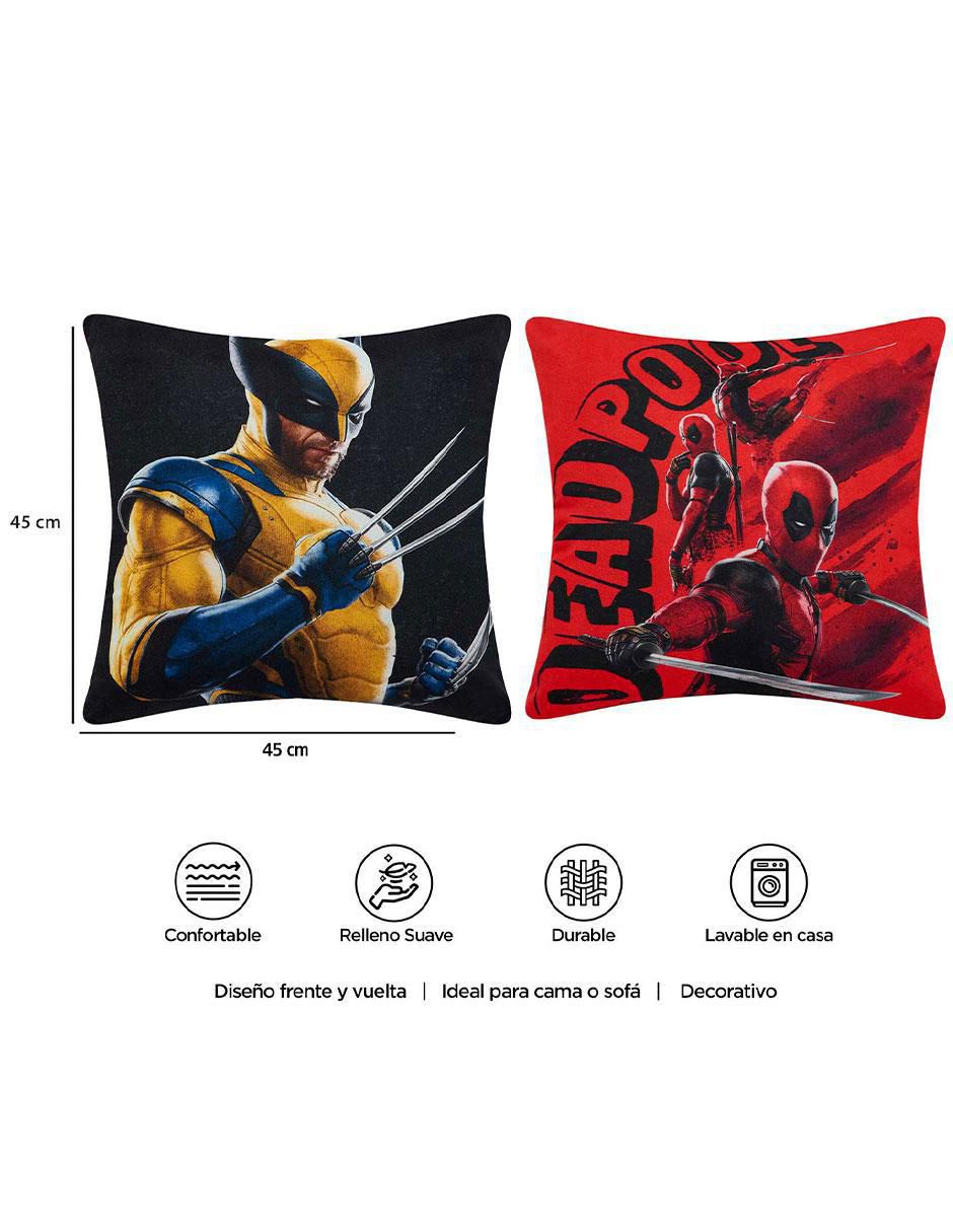 Cojín decorativo Reversible armas Deadpool 7