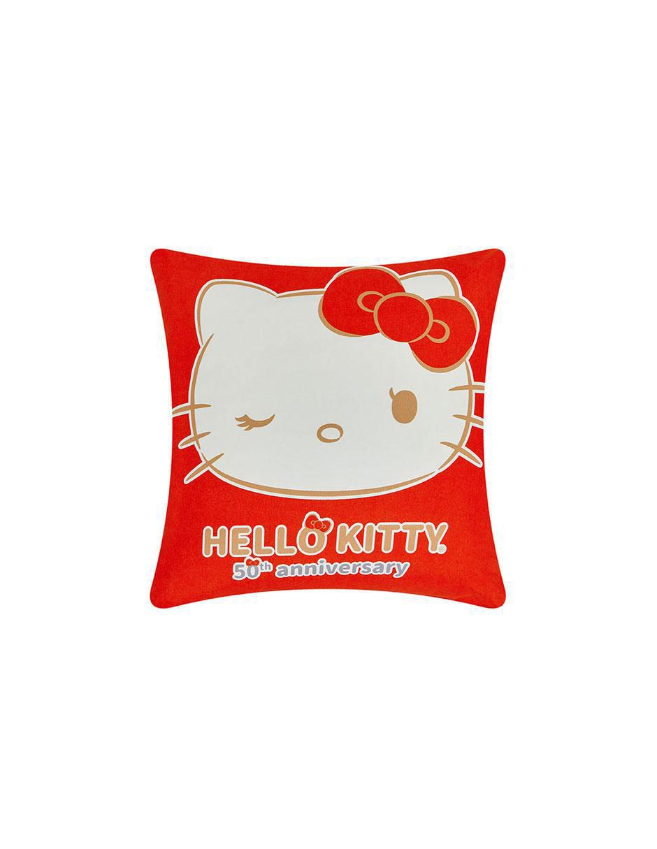 Cojín decorativo Reversible 50 Aniversario Hello Kitty Cojín decorativo Reversible 50 Aniversario Hello Kitty