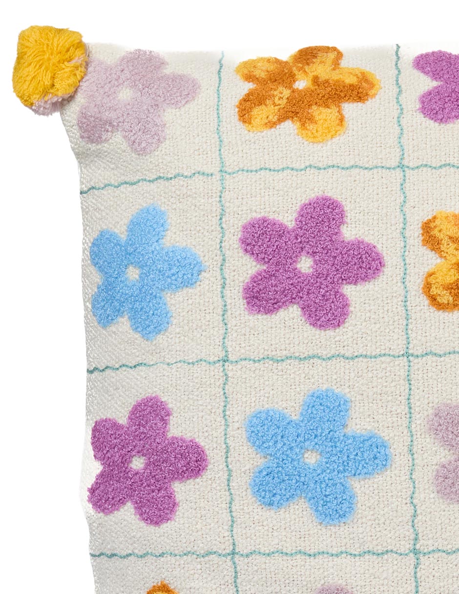 Cojín decorativo Flores 4