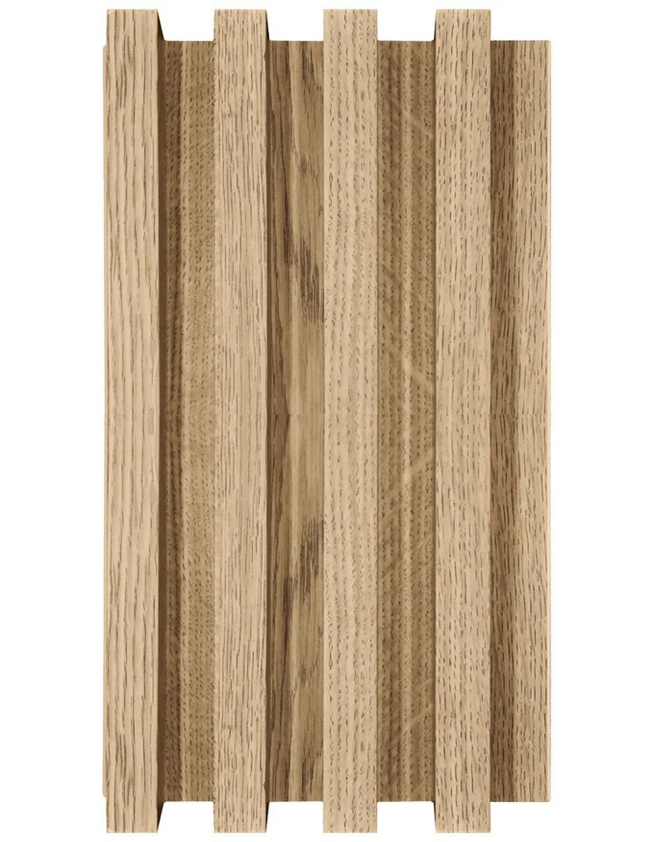Lambrin de madera y plástico 4 piezas Lambrin de madera y plástico 4 piezas