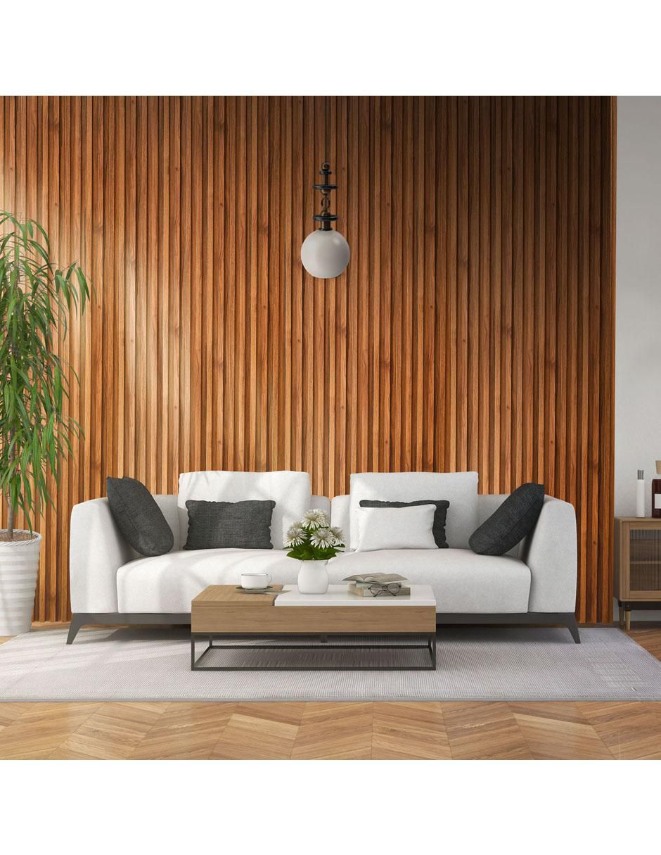 Lambrin de madera y plástico 4 piezas 2