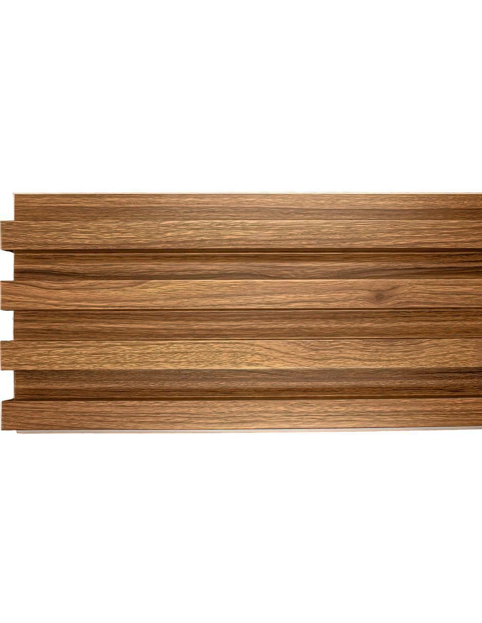 Lambrin de madera y plástico 4 piezas 4