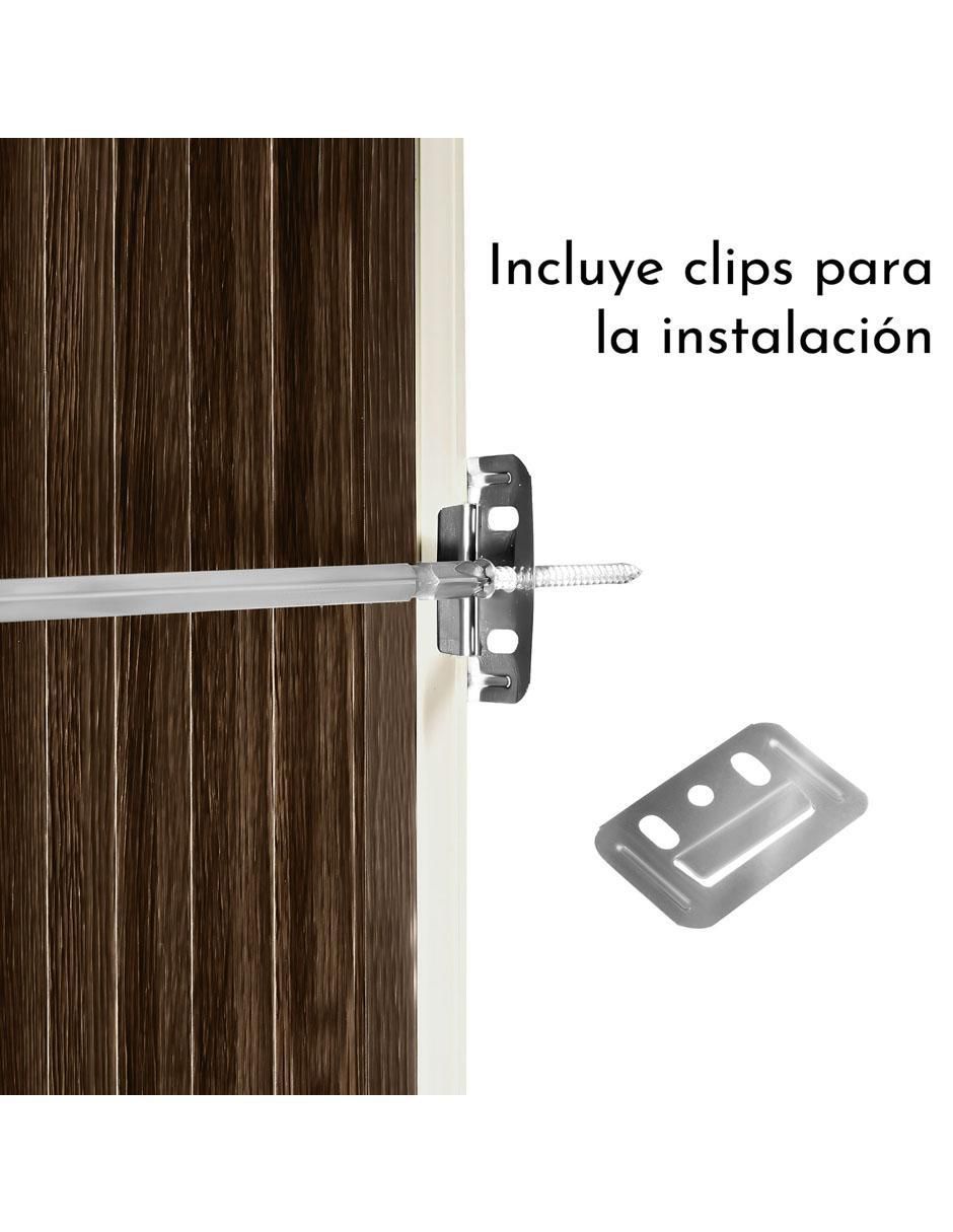Lambrin de madera y plástico 10 piezas 3