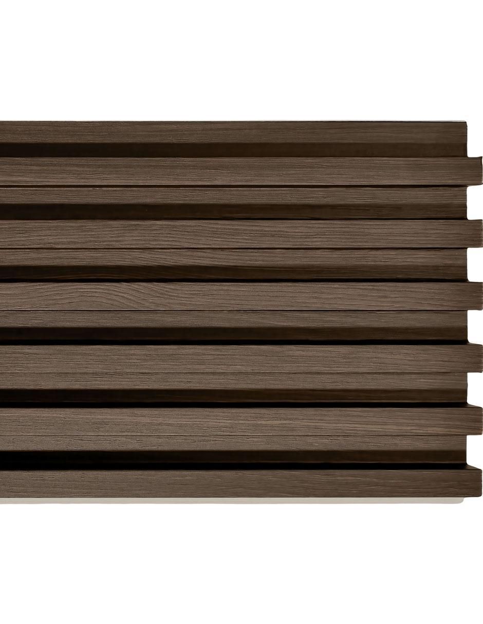 Lambrin de madera y plástico 10 piezas 4
