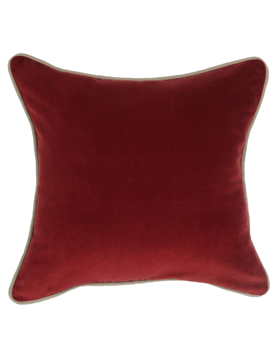 COJÍN TICO, ROJO, 45 X 45 CM HAUS