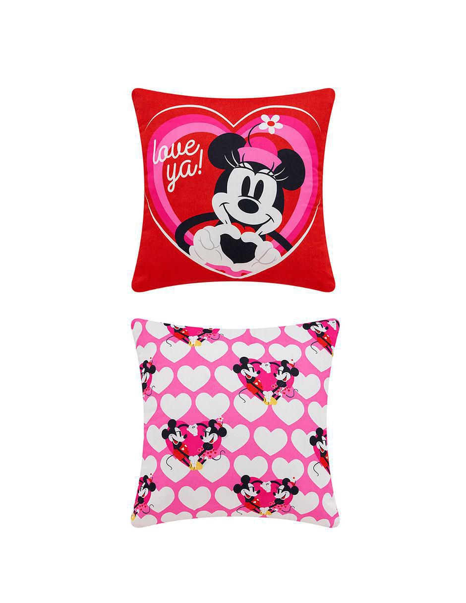 Cojín decorativo reversible Latido Mickey Mouse 2