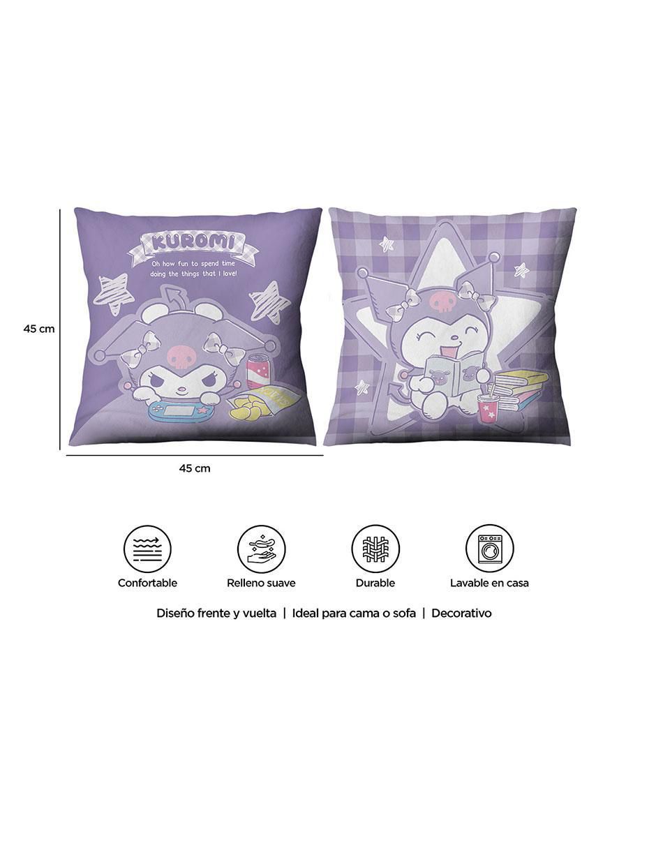 Cojín decorativo Reversible Alegre Kuromi 7