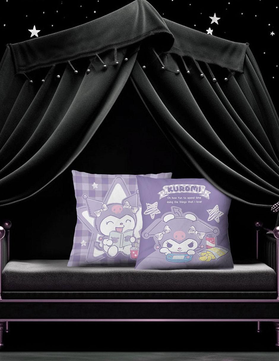 Cojín decorativo Reversible Alegre Kuromi 4