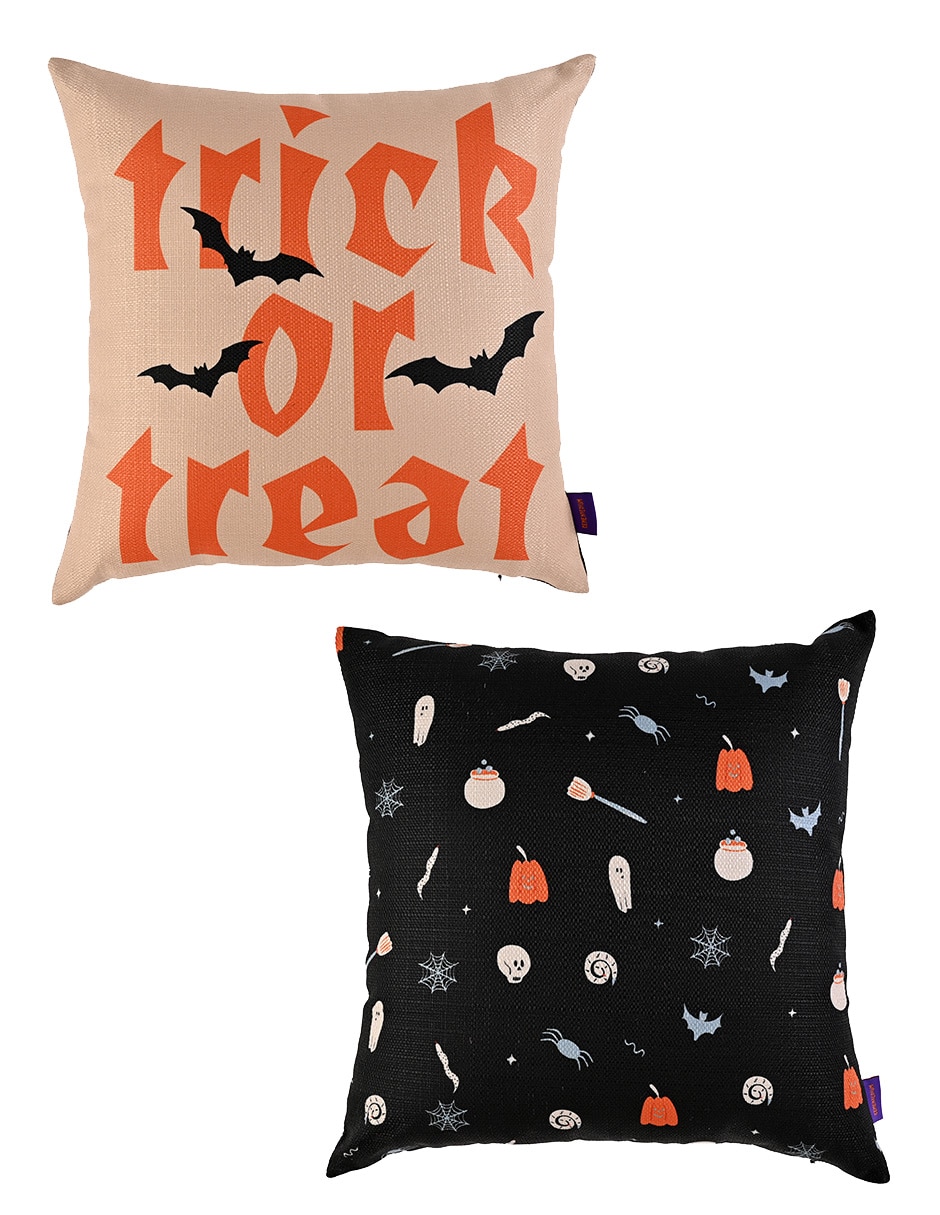 Set funda cojín halloween Set funda cojín halloween