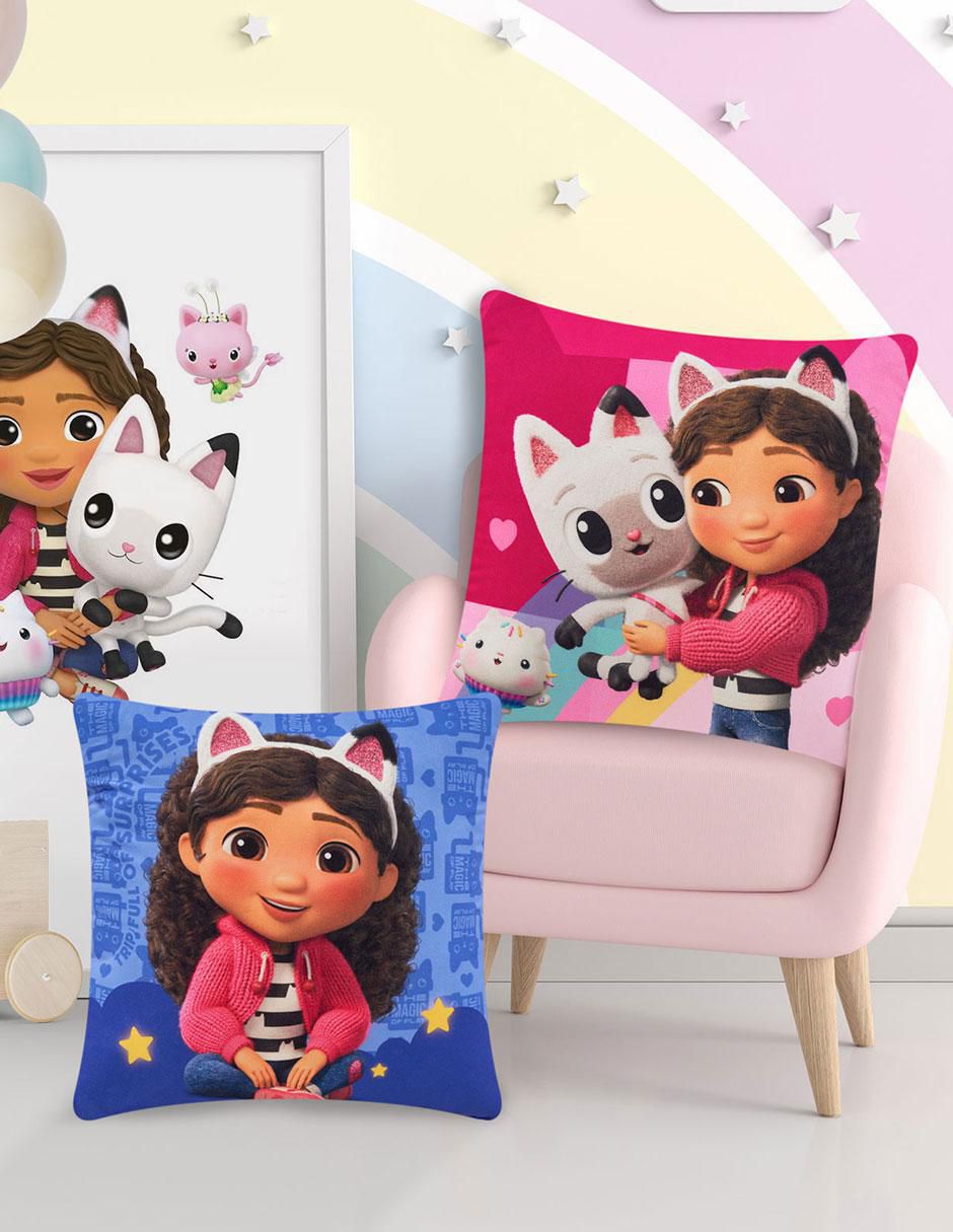 Cojín decorativo reversible Surprise Gabby's Dollhouse 4