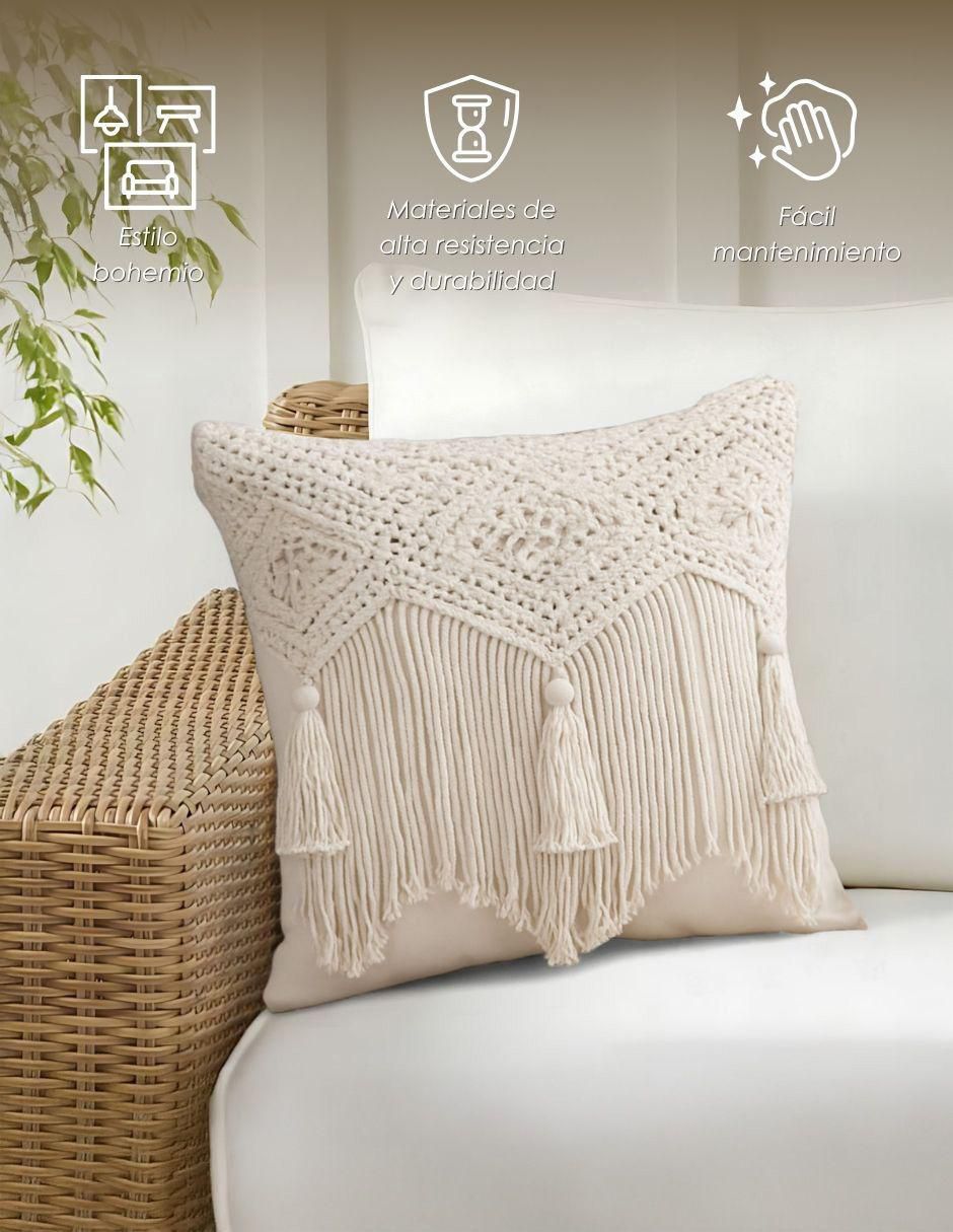 Set funda cojín boho 2