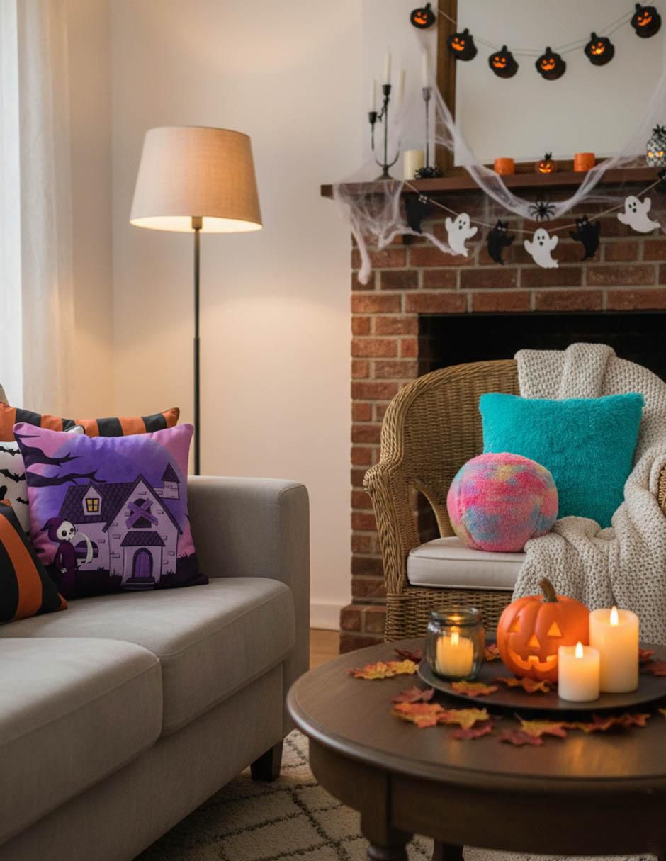 Set de cojín decorativo Halloween 2