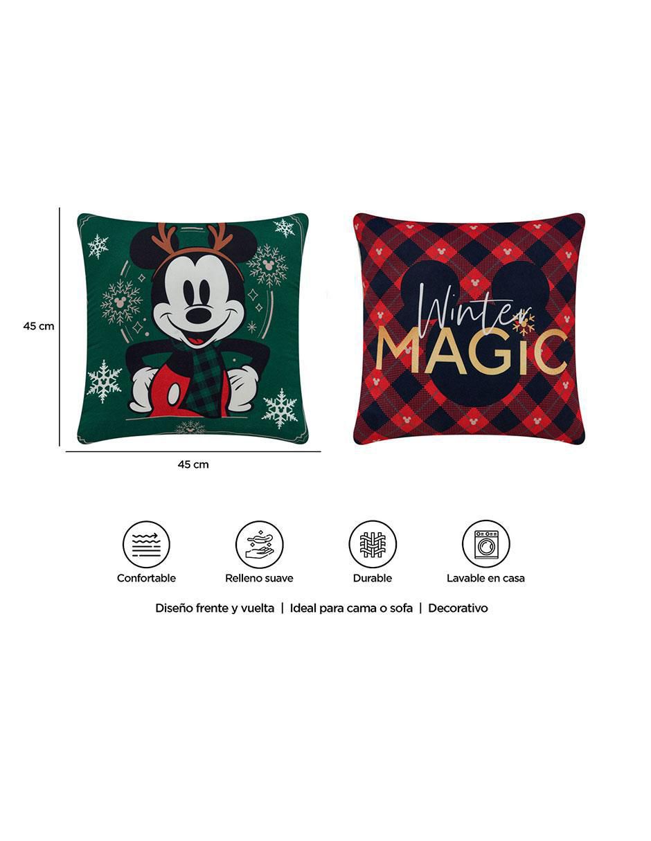 Cojín decorativo Navidad Mickey 8