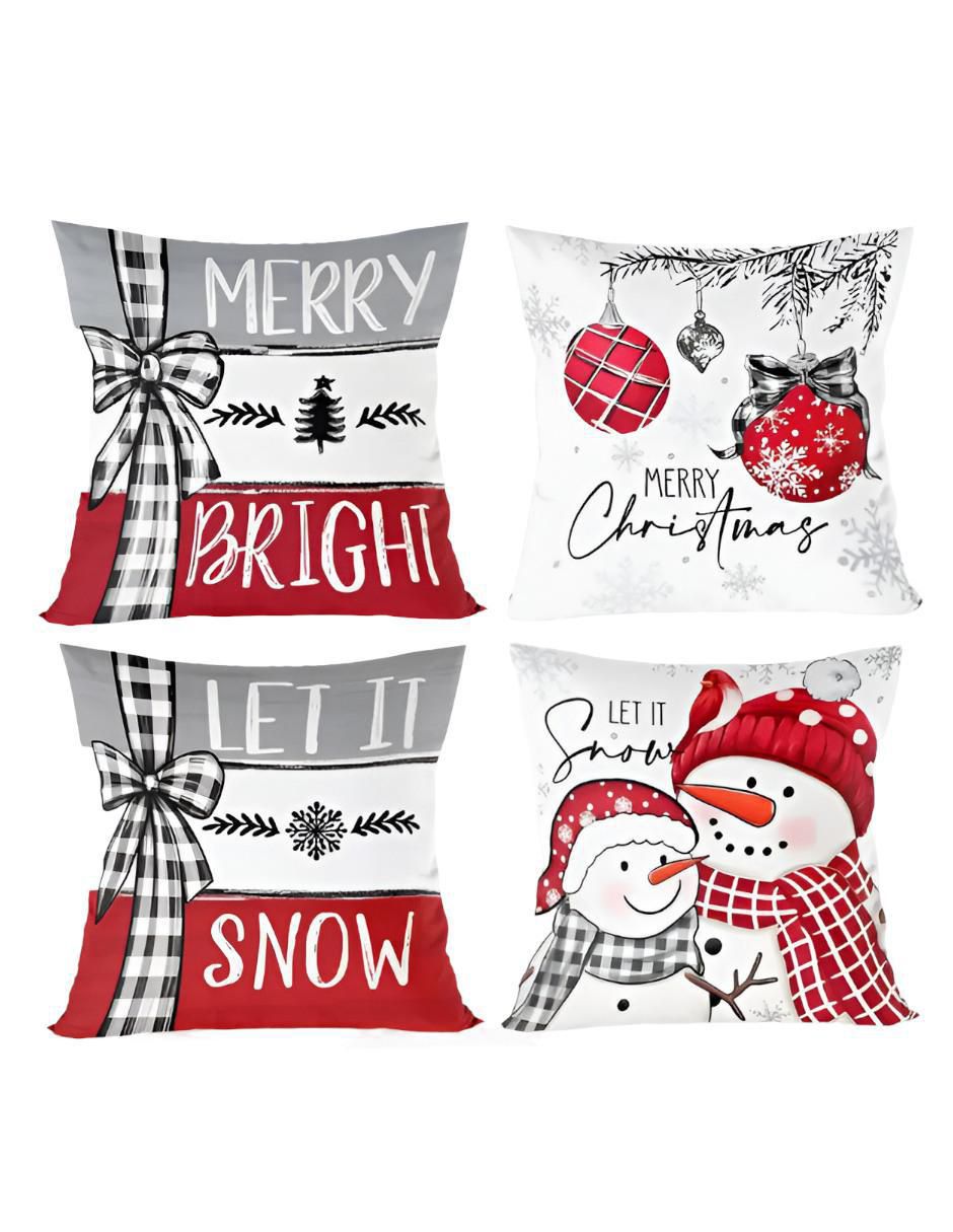 Set funda cojín navideño Set funda cojín navideño