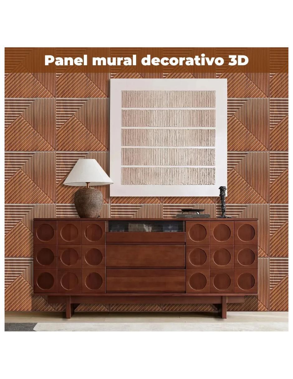 Panel decorativo lavable cuadrado 4